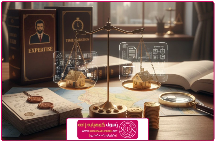 عوامل موثر بر هزینه | هزینه وکیل ثبتی 1404
