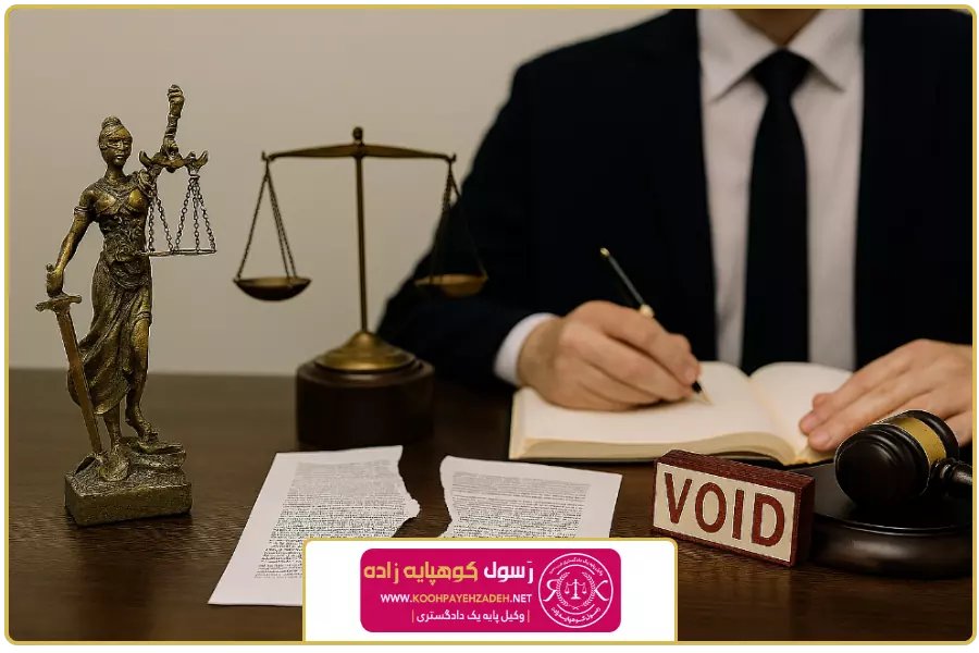 دلایل صدور سند | وکیل ابطال سند معارض