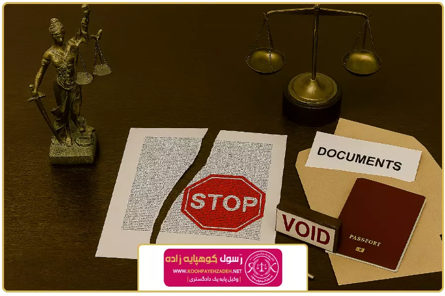 مدارک لازم | وکیل ابطال سند معارض