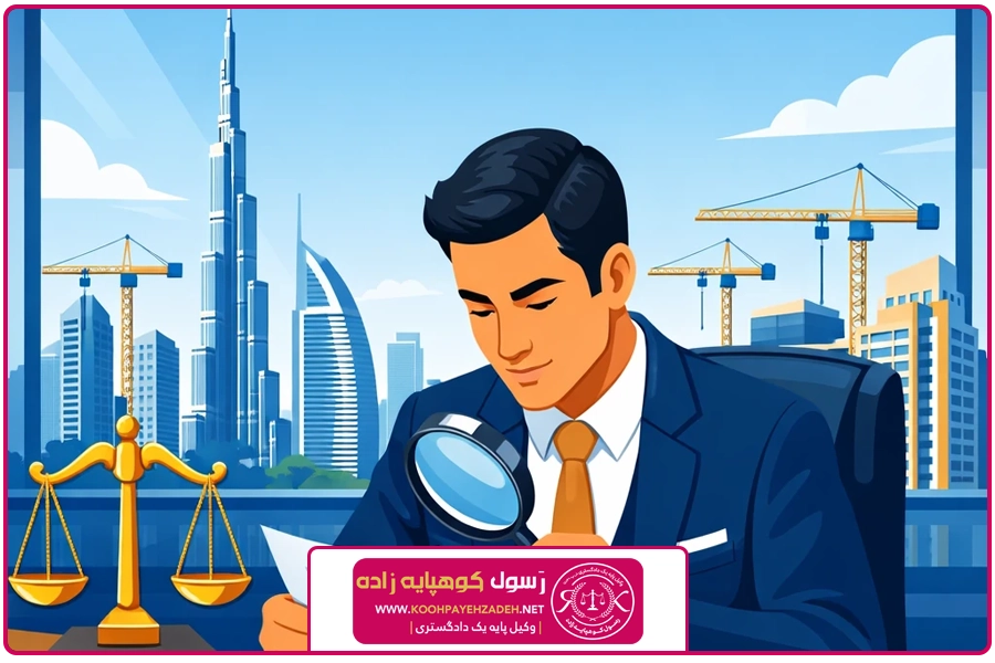 اطمینان از واریز پول | وکیل ملکی امارات