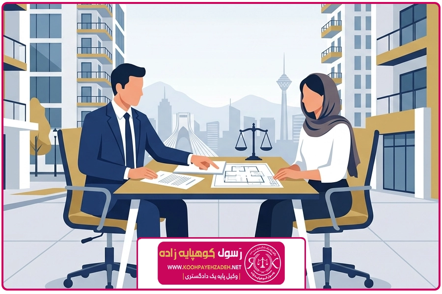 تصویر شاخص | وکیل دعاوی آپارتمان تهران