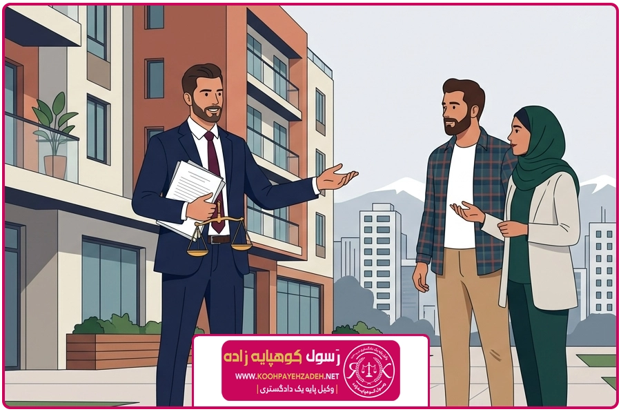 مراحل قانونی پیگیری | وکیل دعاوی آپارتمان تهران